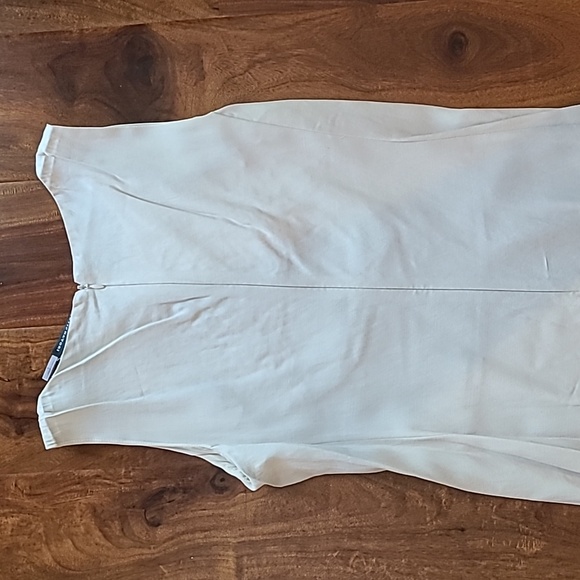 🌟Host Pick🌟 Josie Natori "Cam" Tan Embellished Sheath Dress with Beading - Picture 13 of 13